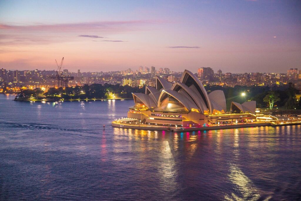 sydney opera house, sydney, nature